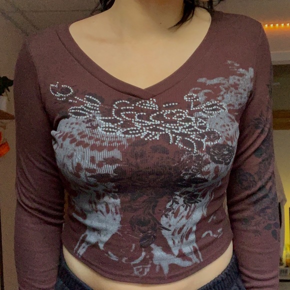 Women’s y2k long sleeve shirt - Picture 3 of 7